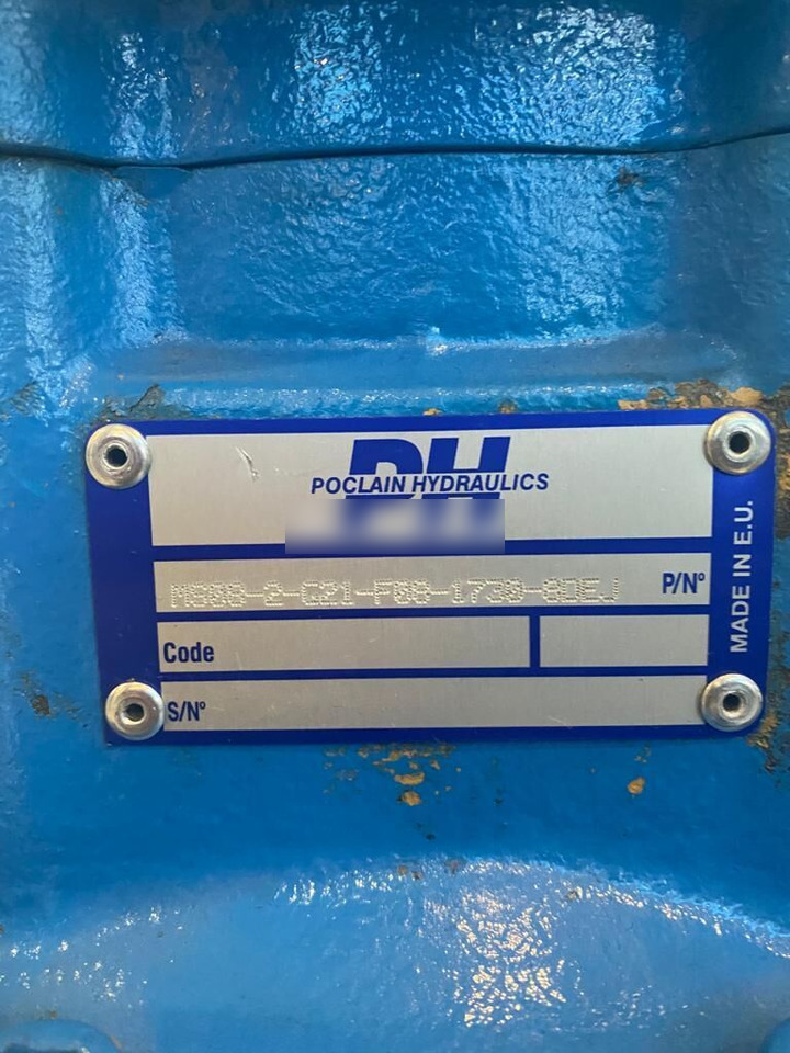 POCLAIN  for BOMAG construction roller - محرك هيدروليكي - مدحلة: صورة 5 POCLAIN  for BOMAG construction roller - محرك هيدروليكي - مدحلة: صورة 5