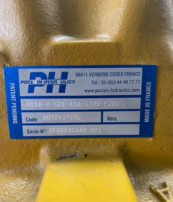 POCLAIN  for BOMAG construction roller - محرك هيدروليكي - مدحلة: صورة 4 POCLAIN  for BOMAG construction roller - محرك هيدروليكي - مدحلة: صورة 4