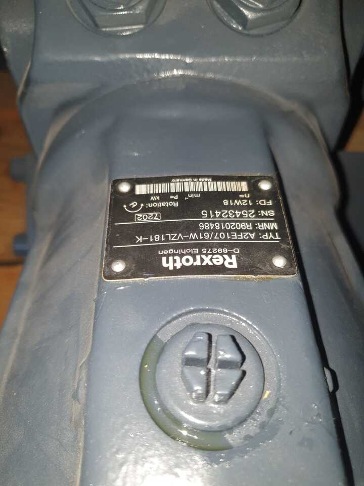 REXROTH R902018486 A2FE107 / 61W - VZL181 - K - محرك هيدروليكي - آلات البناء: صورة 2 REXROTH R902018486 A2FE107 / 61W - VZL181 - K - محرك هيدروليكي - آلات البناء: صورة 2