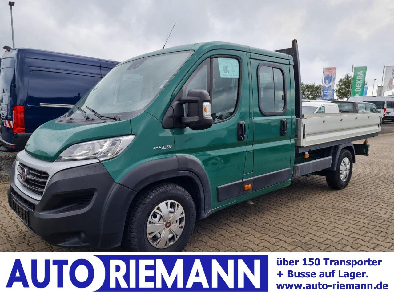Fiat Ducato 35 Doka L5 Maxi 180 AHK KOMFORT STANDHEIZ - شاحنة مفتوحة, الشاحنات الصغيرة كابينة مزدوجة: صورة 1 Fiat Ducato 35 Doka L5 Maxi 180 AHK KOMFORT STANDHEIZ - شاحنة مفتوحة, الشاحنات الصغيرة كابينة مزدوجة: صورة 1