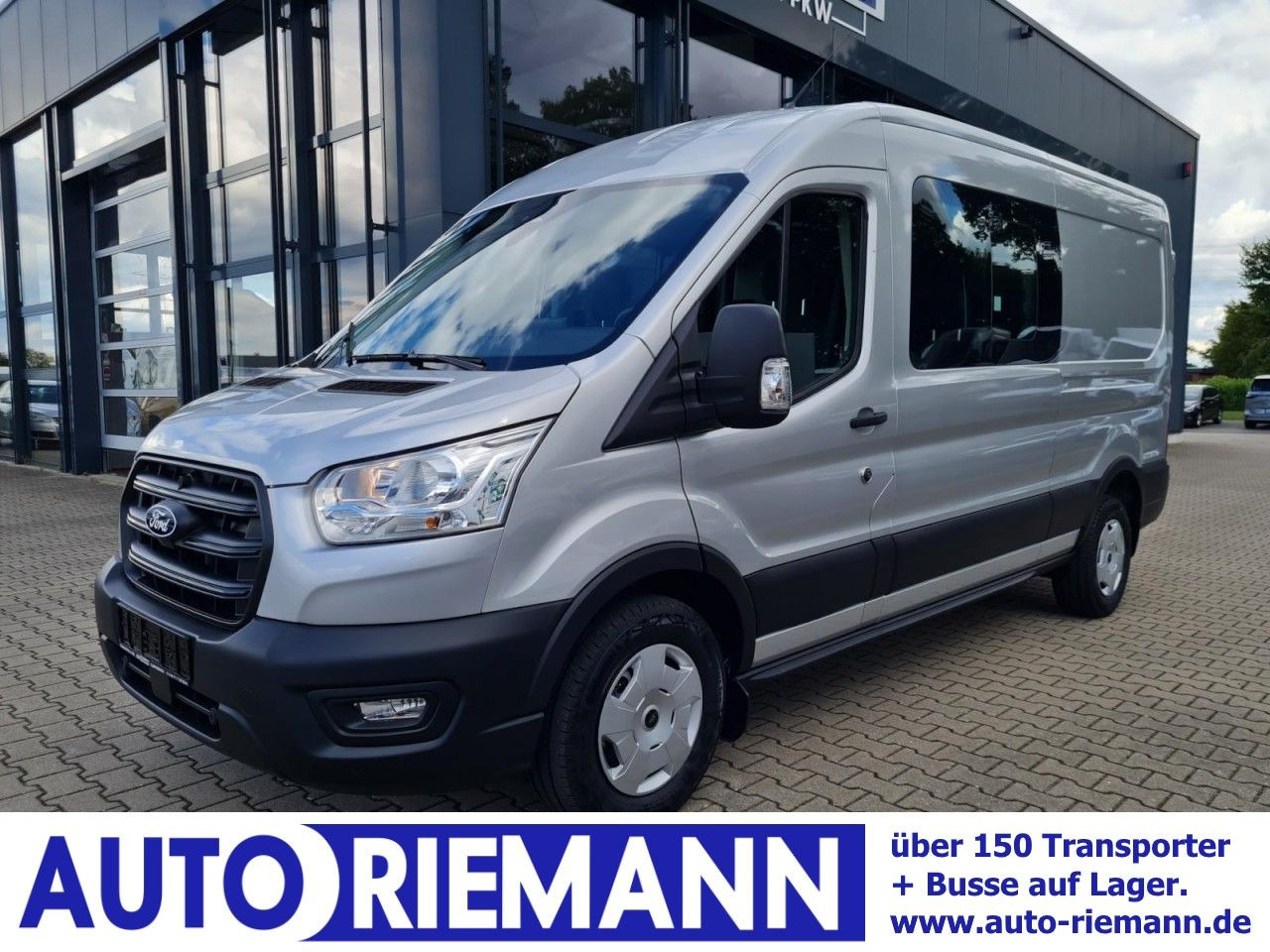 Ford Transit 3,5t Kasten Doka TDCi L3 Trend AHK PDC K - فان, الشاحنات الصغيرة كابينة مزدوجة: صورة 1 Ford Transit 3,5t Kasten Doka TDCi L3 Trend AHK PDC K - فان, الشاحنات الصغيرة كابينة مزدوجة: صورة 1