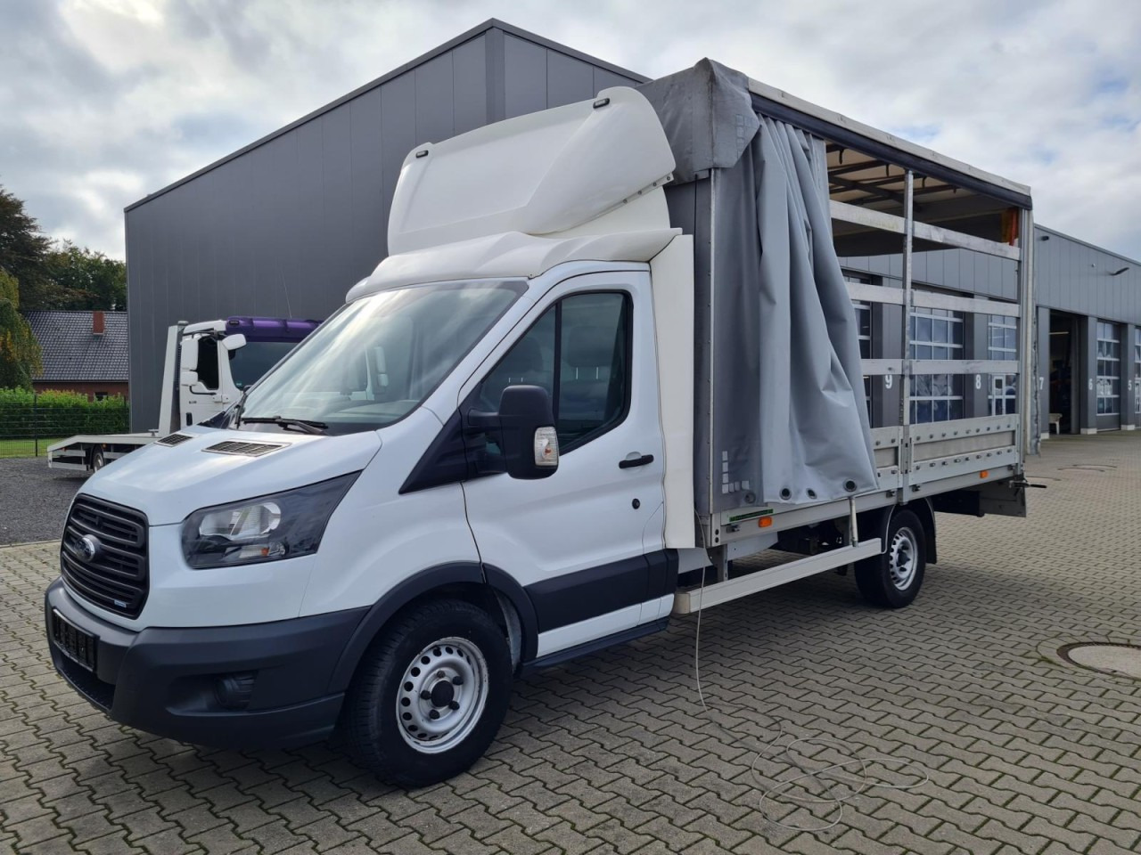 Ford Transit 35 Pritsche Schiebe Plane TDCi L3 KLIMA - شاحنة ستارة جانبية: صورة 2 Ford Transit 35 Pritsche Schiebe Plane TDCi L3 KLIMA - شاحنة ستارة جانبية: صورة 2