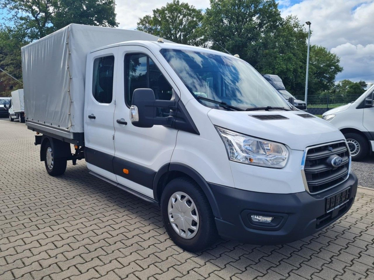 Ford Transit 350 DoKa Plane L3 Trend KLIMA TEMPOMAT - شاحنة ستارة جانبية, الشاحنات الصغيرة كابينة مزدوجة: صورة 3 Ford Transit 350 DoKa Plane L3 Trend KLIMA TEMPOMAT - شاحنة ستارة جانبية, الشاحنات الصغيرة كابينة مزدوجة: صورة 3