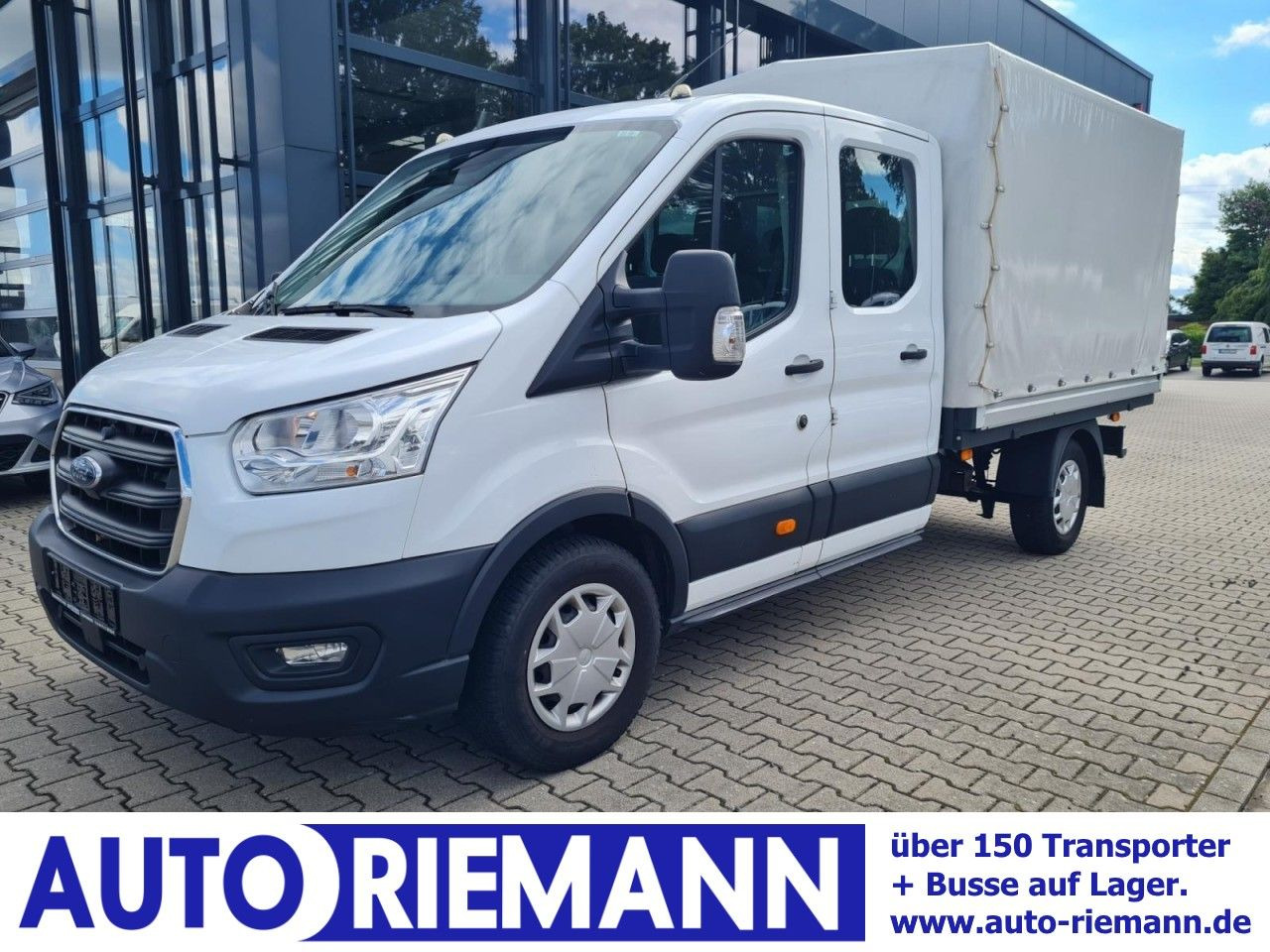Ford Transit 350 DoKa Plane L3 Trend KLIMA TEMPOMAT - شاحنة ستارة جانبية, الشاحنات الصغيرة كابينة مزدوجة: صورة 1 Ford Transit 350 DoKa Plane L3 Trend KLIMA TEMPOMAT - شاحنة ستارة جانبية, الشاحنات الصغيرة كابينة مزدوجة: صورة 1