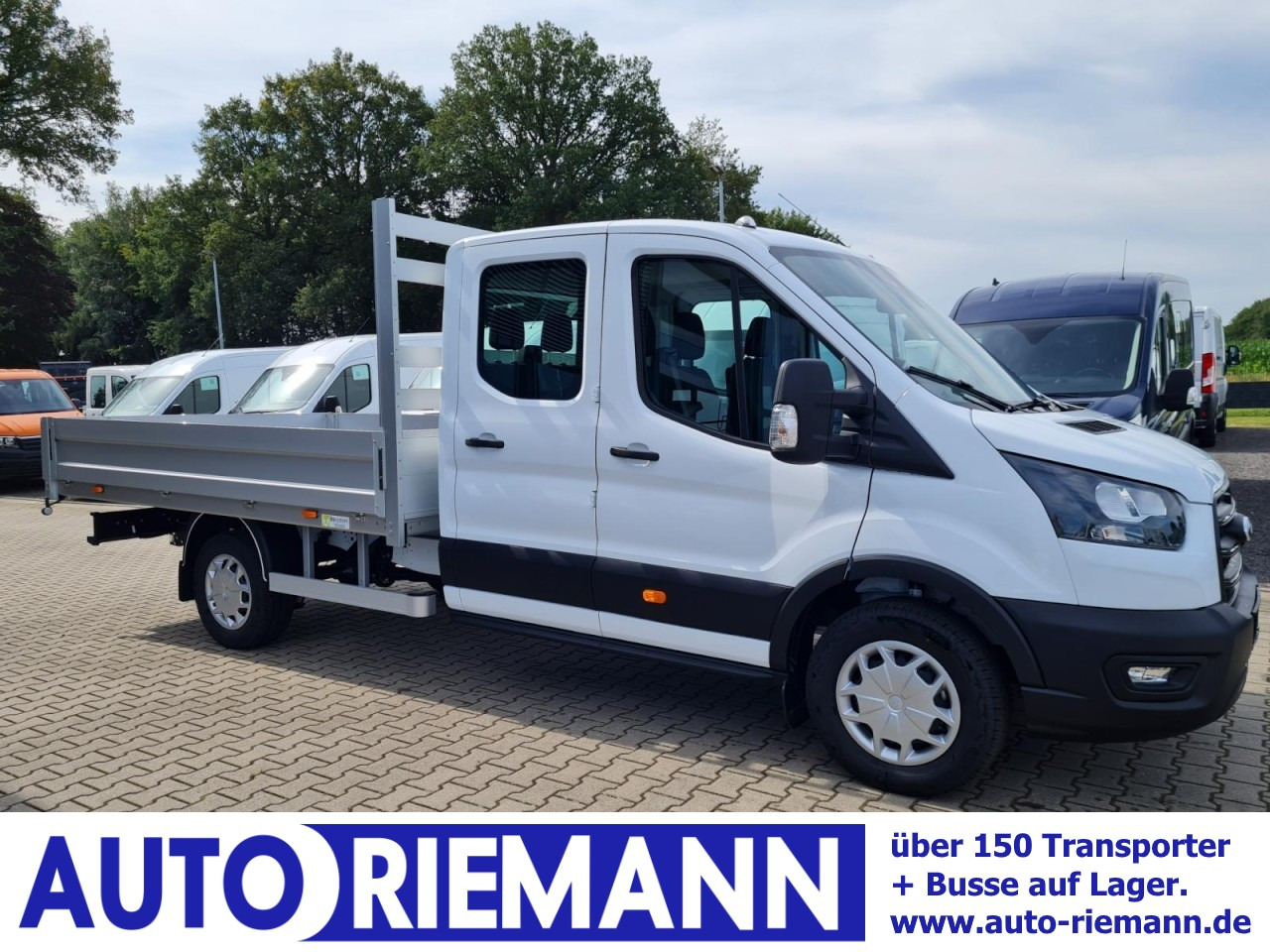 Ford Transit 350 Doka L3 L4 Trend RWD AHK KLIMA TEMPOMAT - شاحنة مفتوحة, الشاحنات الصغيرة كابينة مزدوجة: صورة 1 Ford Transit 350 Doka L3 L4 Trend RWD AHK KLIMA TEMPOMAT - شاحنة مفتوحة, الشاحنات الصغيرة كابينة مزدوجة: صورة 1