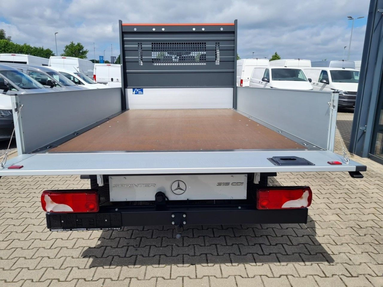 Mercedes-Benz Sprinter 315 DOKA CDI Lang L3 RWD AHK 3,5t - شاحنة مفتوحة, الشاحنات الصغيرة كابينة مزدوجة: صورة 5 Mercedes-Benz Sprinter 315 DOKA CDI Lang L3 RWD AHK 3,5t - شاحنة مفتوحة, الشاحنات الصغيرة كابينة مزدوجة: صورة 5
