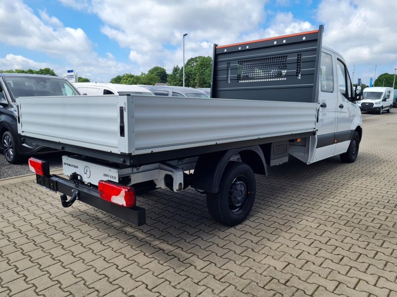 Mercedes-Benz Sprinter 315 DOKA CDI Lang L3 RWD AHK 3,5t - شاحنة مفتوحة, الشاحنات الصغيرة كابينة مزدوجة: صورة 4 Mercedes-Benz Sprinter 315 DOKA CDI Lang L3 RWD AHK 3,5t - شاحنة مفتوحة, الشاحنات الصغيرة كابينة مزدوجة: صورة 4