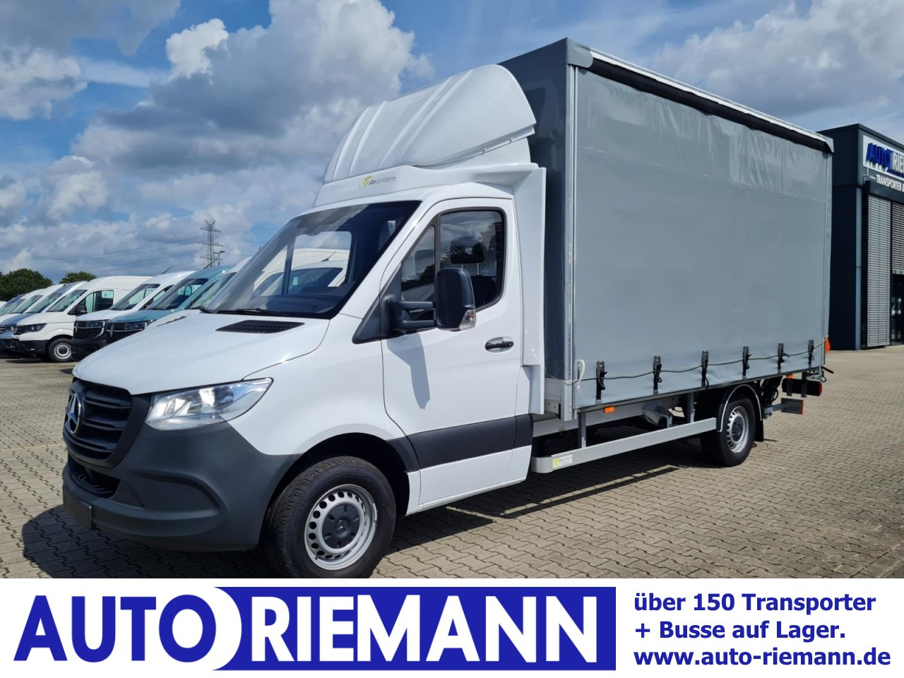 Mercedes-Benz Sprinter 315 RWD Pritsche Schiebe Plane LBW KLIMA TEMPOMAT - شاحنة ستارة جانبية: صورة 1 Mercedes-Benz Sprinter 315 RWD Pritsche Schiebe Plane LBW KLIMA TEMPOMAT - شاحنة ستارة جانبية: صورة 1