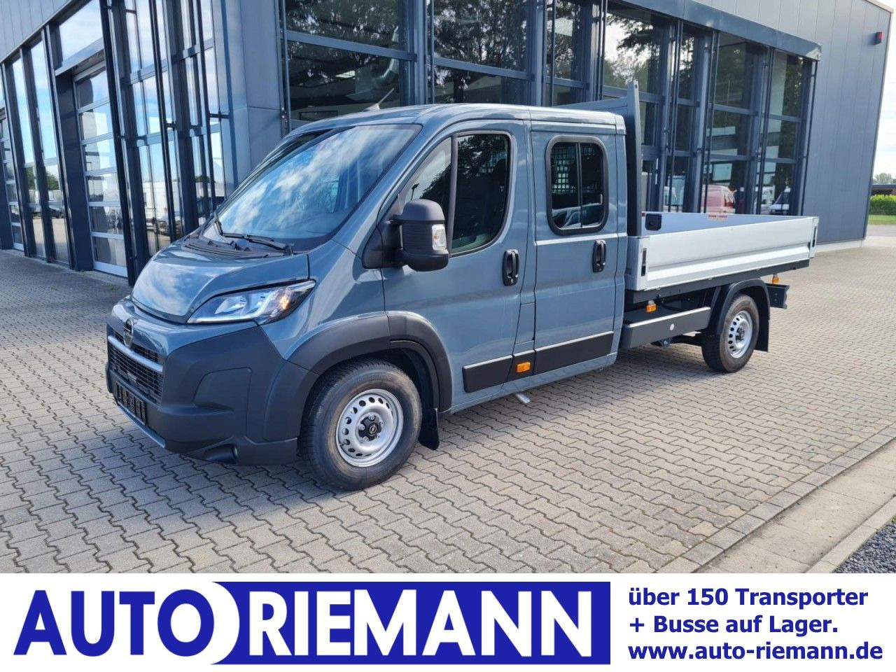Opel Movano 3,5t Doka 2.2 HDI 140 L3 verstärkt AHK - شاحنة مفتوحة: صورة 1 Opel Movano 3,5t Doka 2.2 HDI 140 L3 verstärkt AHK - شاحنة مفتوحة: صورة 1