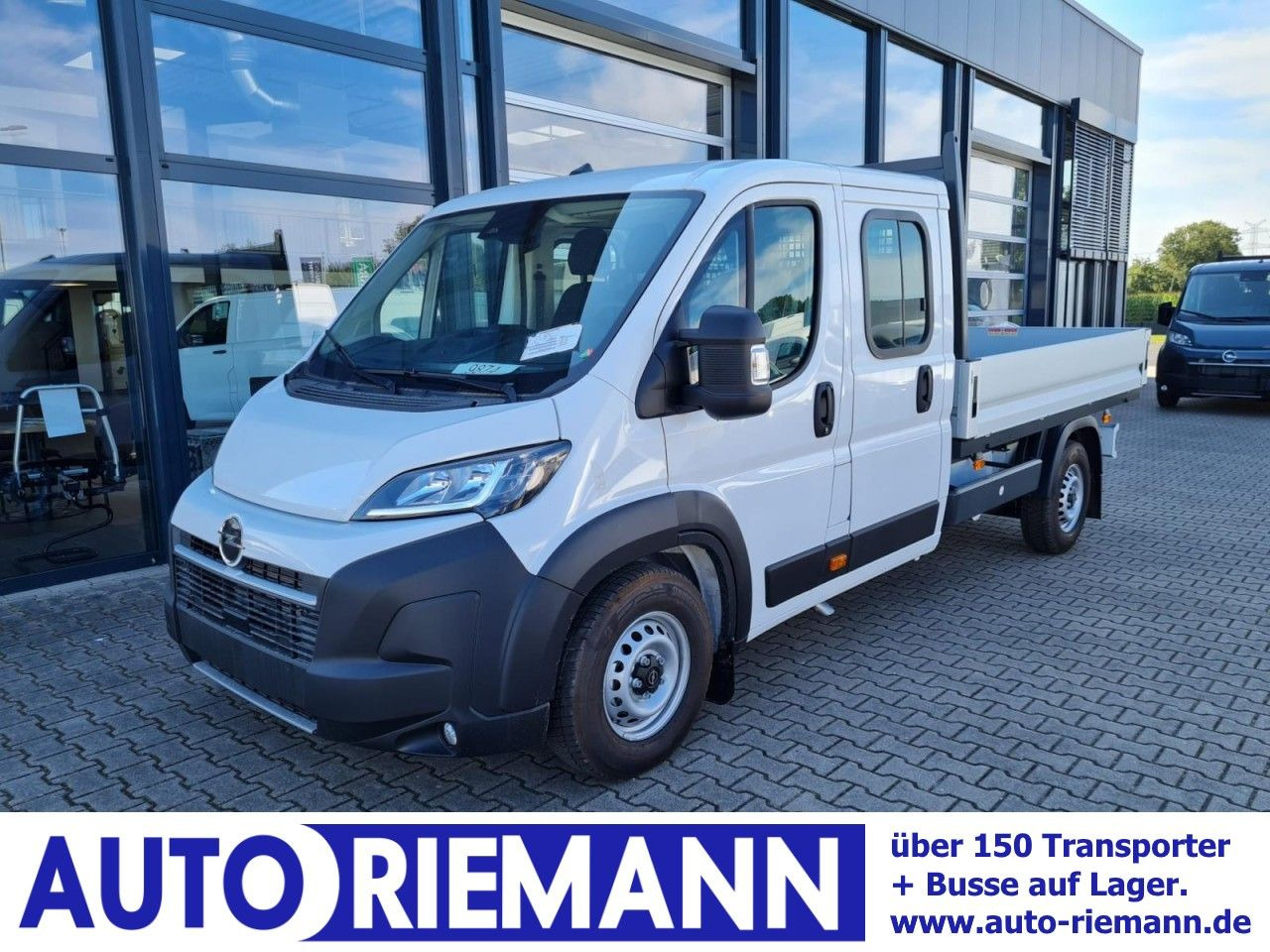 Opel Movano 3,5t Doka 2.2 HDI AG L3 verstärkt AHK TEM - شاحنة مفتوحة: صورة 1 Opel Movano 3,5t Doka 2.2 HDI AG L3 verstärkt AHK TEM - شاحنة مفتوحة: صورة 1