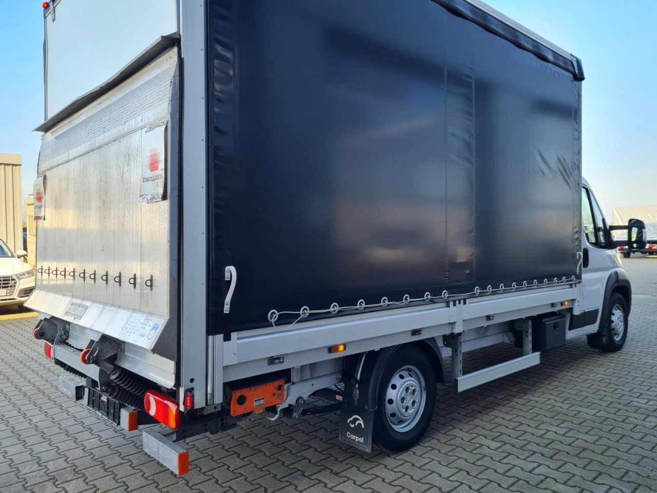 Opel Movano Pritsche Schiebe Plane LBW LUFTFEDER TEMP - شاحنة ستارة جانبية: صورة 4 Opel Movano Pritsche Schiebe Plane LBW LUFTFEDER TEMP - شاحنة ستارة جانبية: صورة 4