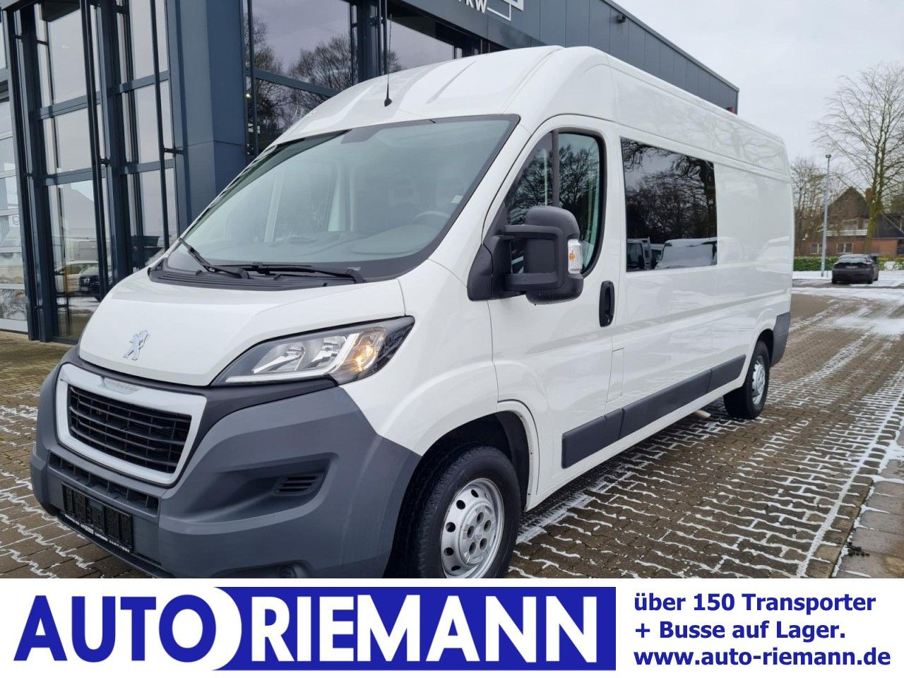 Peugeot Boxer Kasten L3H2 Doka 6-Sitze AHK PDC KLIMA - فان المدمجة, الشاحنات الصغيرة كابينة مزدوجة: صورة 1 Peugeot Boxer Kasten L3H2 Doka 6-Sitze AHK PDC KLIMA - فان المدمجة, الشاحنات الصغيرة كابينة مزدوجة: صورة 1