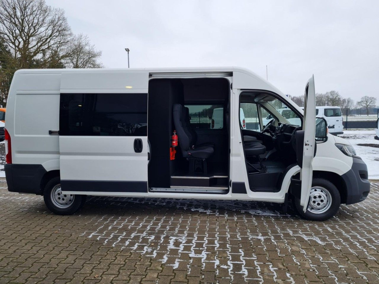 فان المدمجة, الشاحنات الصغيرة كابينة مزدوجة Peugeot Boxer Kasten L3H2 Doka 6-Sitze AHK PDC KLIMA: صورة 21