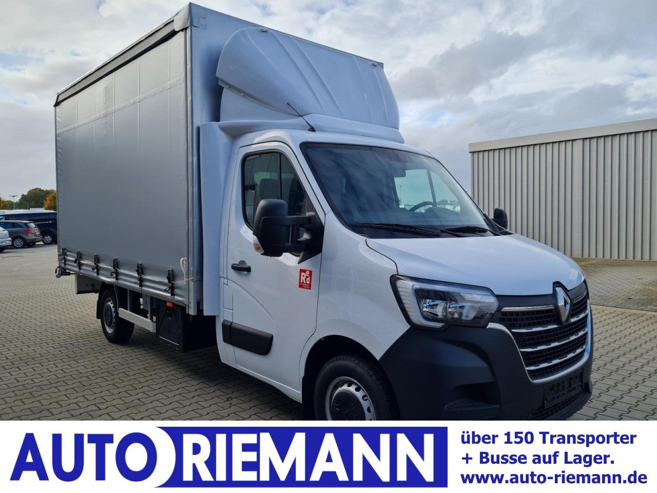 Renault Master 3,5t Pritsche Schiebe Plane ERGO TEMPOMAT - شاحنة ستارة جانبية: صورة 1 Renault Master 3,5t Pritsche Schiebe Plane ERGO TEMPOMAT - شاحنة ستارة جانبية: صورة 1