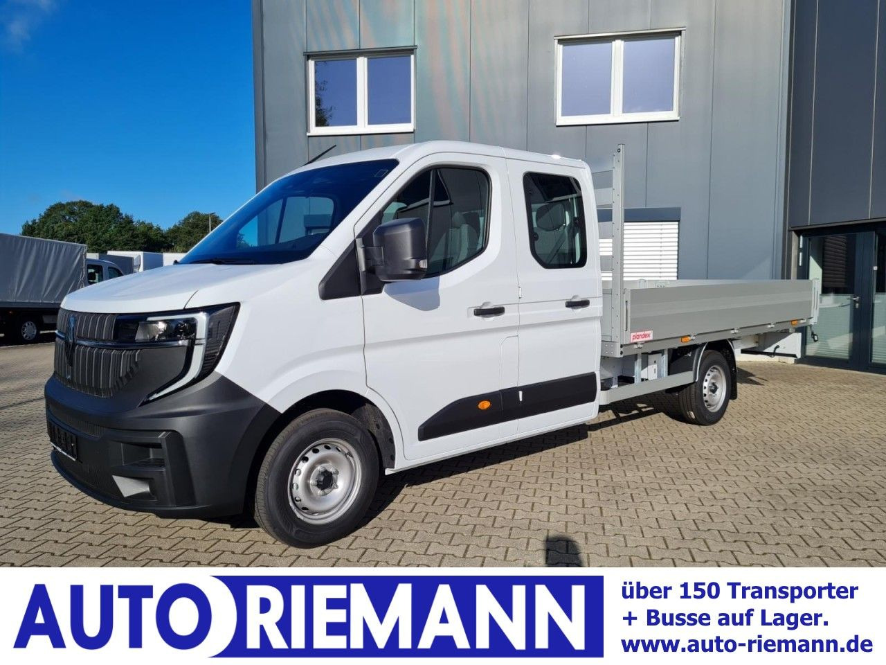 Renault Master New 3,5t Doka dCi 170 L3H1 Lang - شاحنة مفتوحة, الشاحنات الصغيرة كابينة مزدوجة: صورة 1 Renault Master New 3,5t Doka dCi 170 L3H1 Lang - شاحنة مفتوحة, الشاحنات الصغيرة كابينة مزدوجة: صورة 1