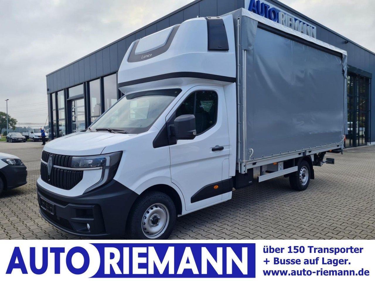 Renault Master Pritsche 2x Schiebe Plane Schlafkab LBW - شاحنة ستارة جانبية: صورة 1 Renault Master Pritsche 2x Schiebe Plane Schlafkab LBW - شاحنة ستارة جانبية: صورة 1
