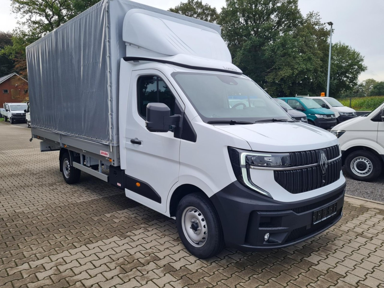 Renault Master Pritsche Schiebe Plane 10 Pal. LUFTFEDERUNG - شاحنة ستارة جانبية: صورة 4 Renault Master Pritsche Schiebe Plane 10 Pal. LUFTFEDERUNG - شاحنة ستارة جانبية: صورة 4