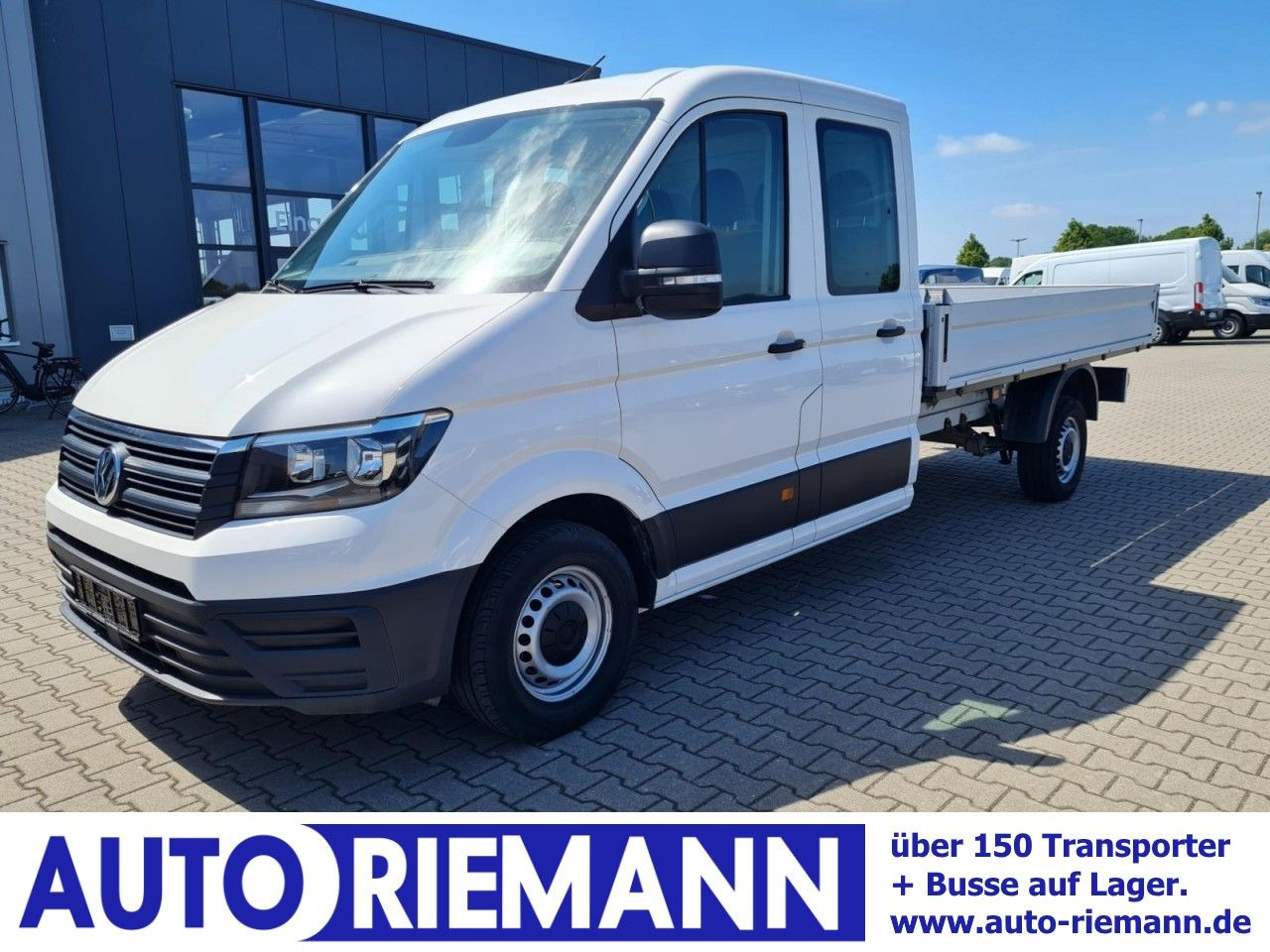 Volkswagen Crafter 35 Doka TDI Lang AHK KLIMA - شاحنة مفتوحة, الشاحنات الصغيرة كابينة مزدوجة: صورة 1 Volkswagen Crafter 35 Doka TDI Lang AHK KLIMA - شاحنة مفتوحة, الشاحنات الصغيرة كابينة مزدوجة: صورة 1