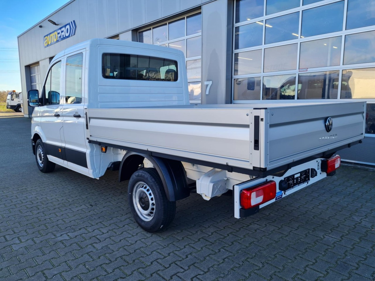 شاحنة مفتوحة, الشاحنات الصغيرة كابينة مزدوجة Volkswagen Crafter 35 Doka TDI MR LED KLIMA: صورة 7