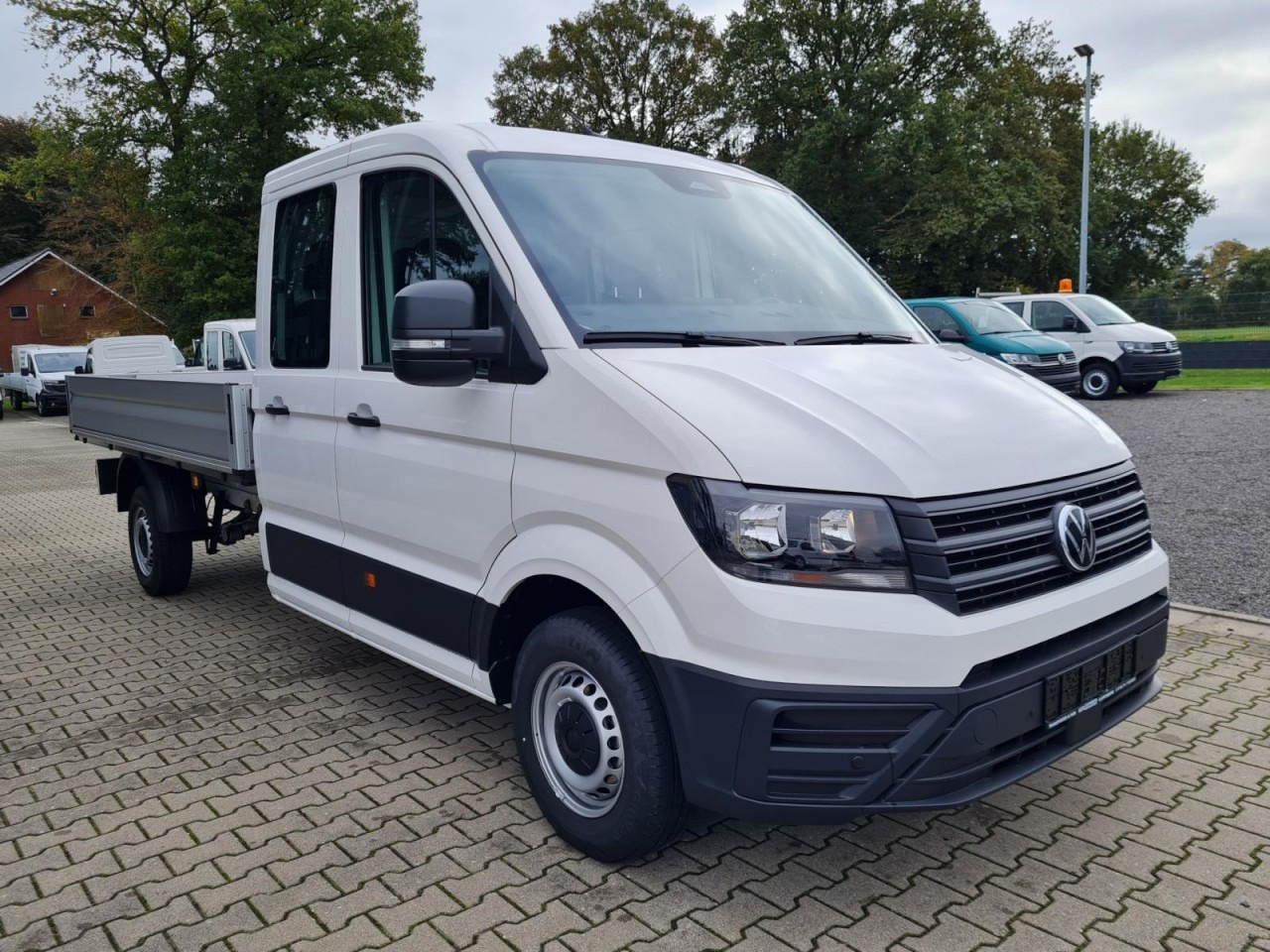 Volkswagen Crafter 35 Doka TDI Pritsche L4 Kamera, AHK - شاحنة مفتوحة, الشاحنات الصغيرة كابينة مزدوجة: صورة 3 Volkswagen Crafter 35 Doka TDI Pritsche L4 Kamera, AHK - شاحنة مفتوحة, الشاحنات الصغيرة كابينة مزدوجة: صورة 3