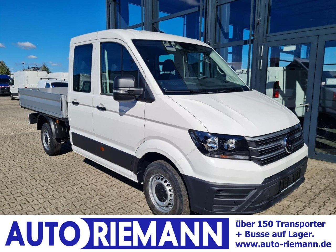 Volkswagen Crafter 35 Doka TDI Pritsche MR KLIMA TEMPOMAT - شاحنة مفتوحة, الشاحنات الصغيرة كابينة مزدوجة: صورة 1 Volkswagen Crafter 35 Doka TDI Pritsche MR KLIMA TEMPOMAT - شاحنة مفتوحة, الشاحنات الصغيرة كابينة مزدوجة: صورة 1