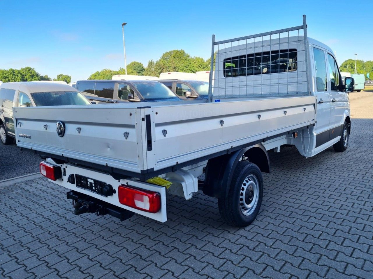 Volkswagen Crafter 35 Doka TDI lang AHK Klima - شاحنة مفتوحة, الشاحنات الصغيرة كابينة مزدوجة: صورة 4 Volkswagen Crafter 35 Doka TDI lang AHK Klima - شاحنة مفتوحة, الشاحنات الصغيرة كابينة مزدوجة: صورة 4