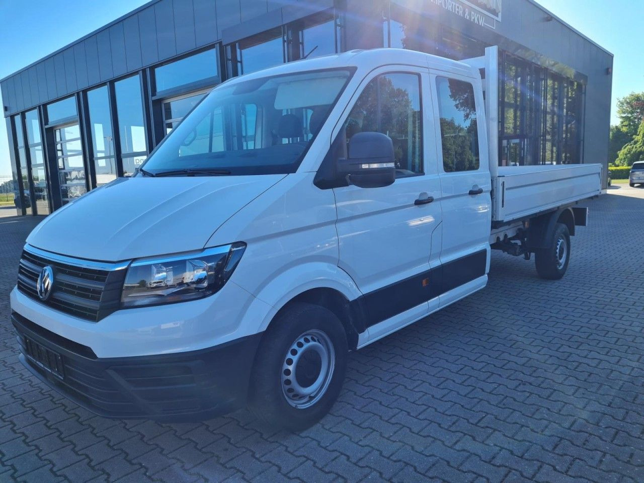Volkswagen Crafter 35 Doka TDI lang AHK Klima - شاحنة مفتوحة, الشاحنات الصغيرة كابينة مزدوجة: صورة 3 Volkswagen Crafter 35 Doka TDI lang AHK Klima - شاحنة مفتوحة, الشاحنات الصغيرة كابينة مزدوجة: صورة 3