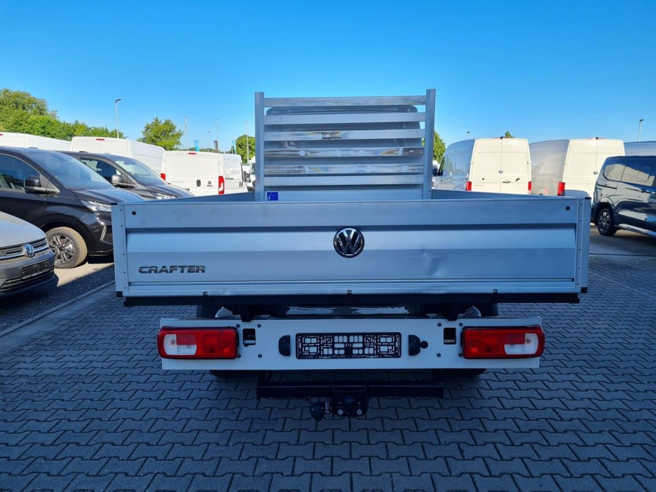 Volkswagen Crafter 35 Doka TDI lang AHK Klima - شاحنة مفتوحة, الشاحنات الصغيرة كابينة مزدوجة: صورة 5 Volkswagen Crafter 35 Doka TDI lang AHK Klima - شاحنة مفتوحة, الشاحنات الصغيرة كابينة مزدوجة: صورة 5