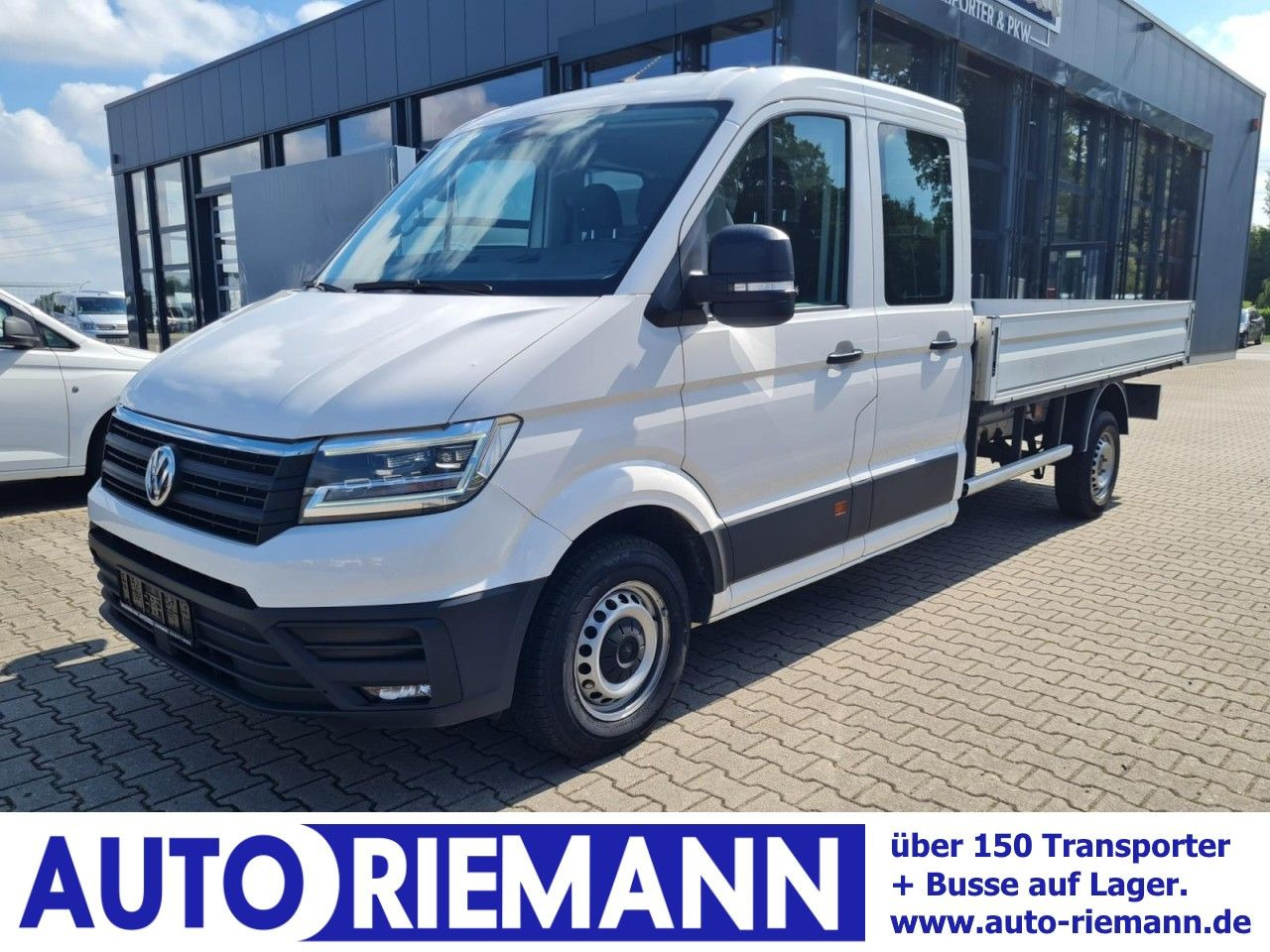Volkswagen Crafter 35 Doka TDI lang LED KLIMA - شاحنة مفتوحة, الشاحنات الصغيرة كابينة مزدوجة: صورة 1 Volkswagen Crafter 35 Doka TDI lang LED KLIMA - شاحنة مفتوحة, الشاحنات الصغيرة كابينة مزدوجة: صورة 1