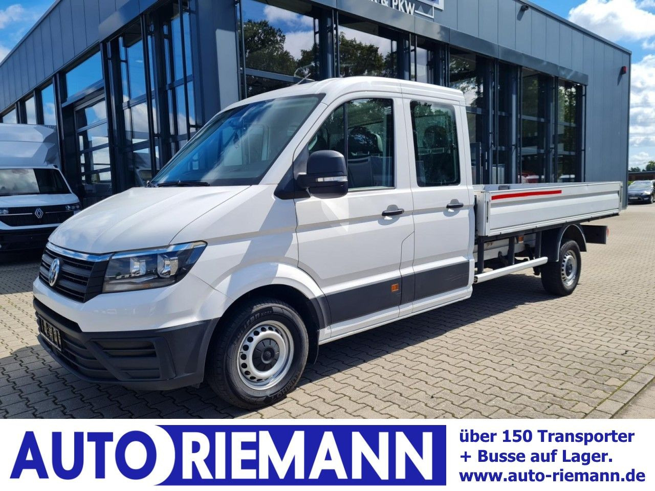 Volkswagen Crafter 35 Doka lang RWD AHK - 3.5to KLIMA TEMPO - شاحنة مفتوحة, الشاحنات الصغيرة كابينة مزدوجة: صورة 1 Volkswagen Crafter 35 Doka lang RWD AHK - 3.5to KLIMA TEMPO - شاحنة مفتوحة, الشاحنات الصغيرة كابينة مزدوجة: صورة 1
