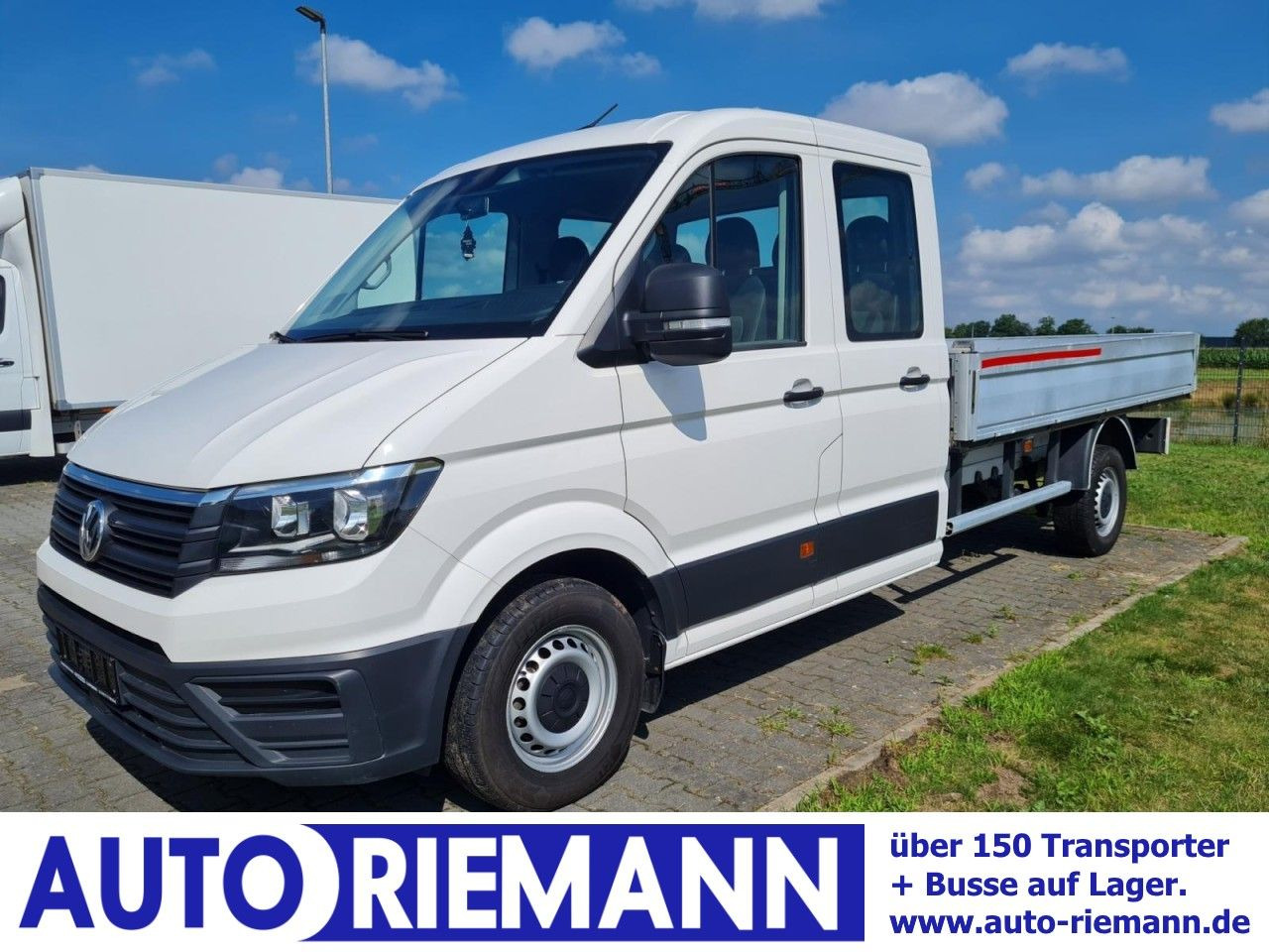 Volkswagen Crafter 35 Doka lang RWD AHK - 3.5to KLIMA TEMPO - شاحنة مفتوحة, الشاحنات الصغيرة كابينة مزدوجة: صورة 1 Volkswagen Crafter 35 Doka lang RWD AHK - 3.5to KLIMA TEMPO - شاحنة مفتوحة, الشاحنات الصغيرة كابينة مزدوجة: صورة 1