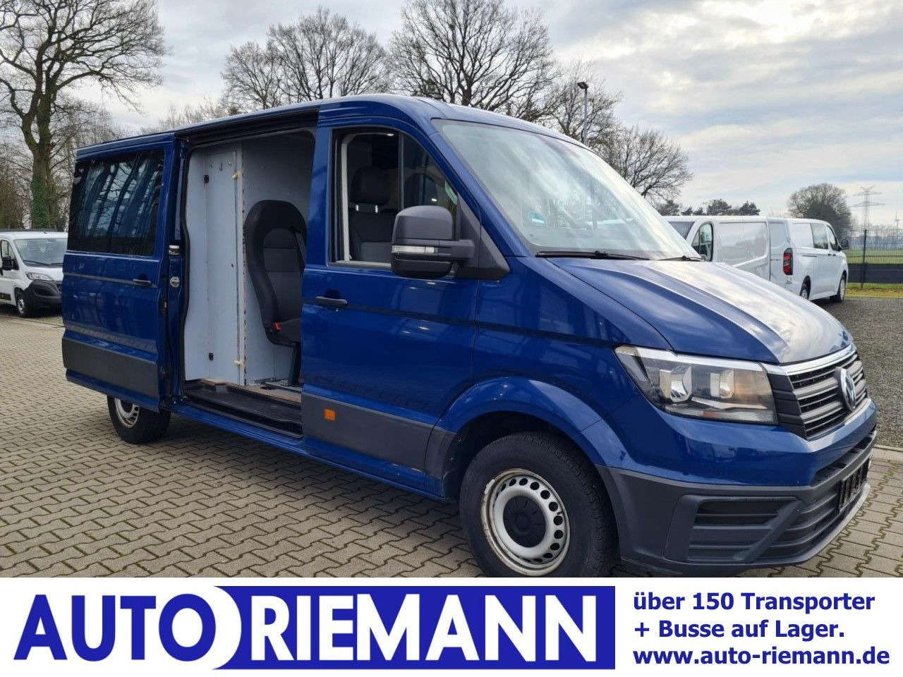 Volkswagen Crafter 35 Kasten Plus Doka mixto 6 Sitze NAVI A - فان, الشاحنات الصغيرة كابينة مزدوجة: صورة 1 Volkswagen Crafter 35 Kasten Plus Doka mixto 6 Sitze NAVI A - فان, الشاحنات الصغيرة كابينة مزدوجة: صورة 1
