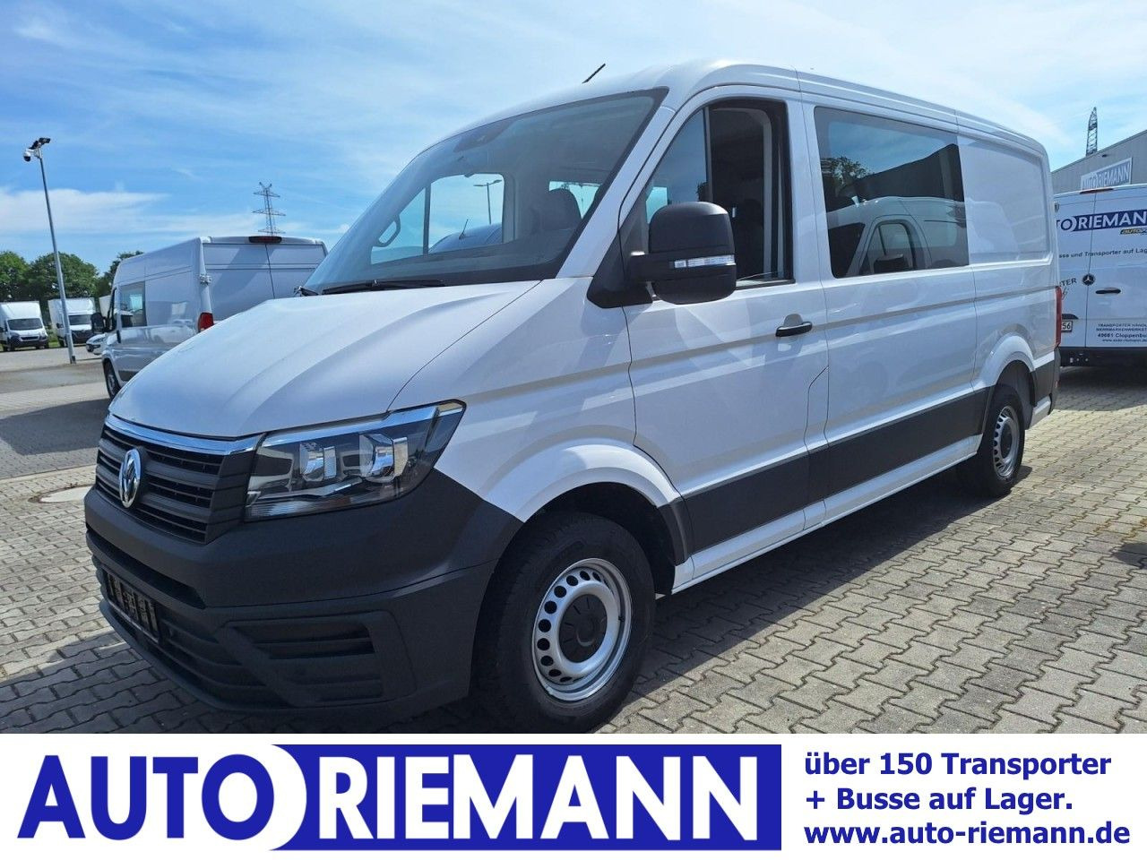 Volkswagen Crafter 35 Kasten Plus Doka mixto TDI L2H2 AHK - فان, الشاحنات الصغيرة كابينة مزدوجة: صورة 1 Volkswagen Crafter 35 Kasten Plus Doka mixto TDI L2H2 AHK - فان, الشاحنات الصغيرة كابينة مزدوجة: صورة 1