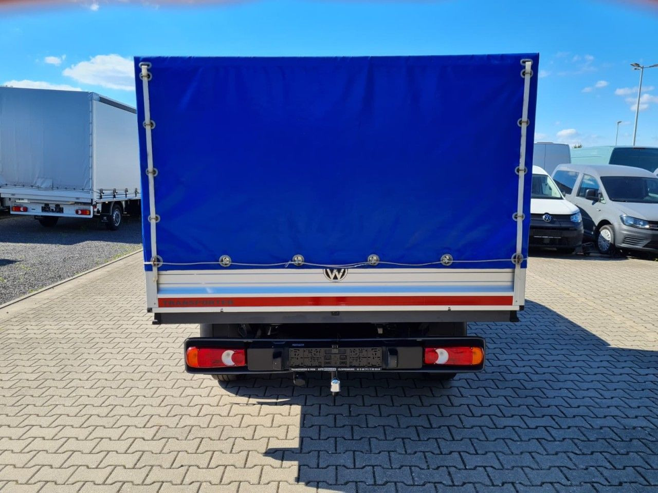 Volkswagen T6.1 Doka Pritsche Plane 6-Sitze AHK KLIMA - شاحنة ستارة جانبية, الشاحنات الصغيرة كابينة مزدوجة: صورة 5 Volkswagen T6.1 Doka Pritsche Plane 6-Sitze AHK KLIMA - شاحنة ستارة جانبية, الشاحنات الصغيرة كابينة مزدوجة: صورة 5