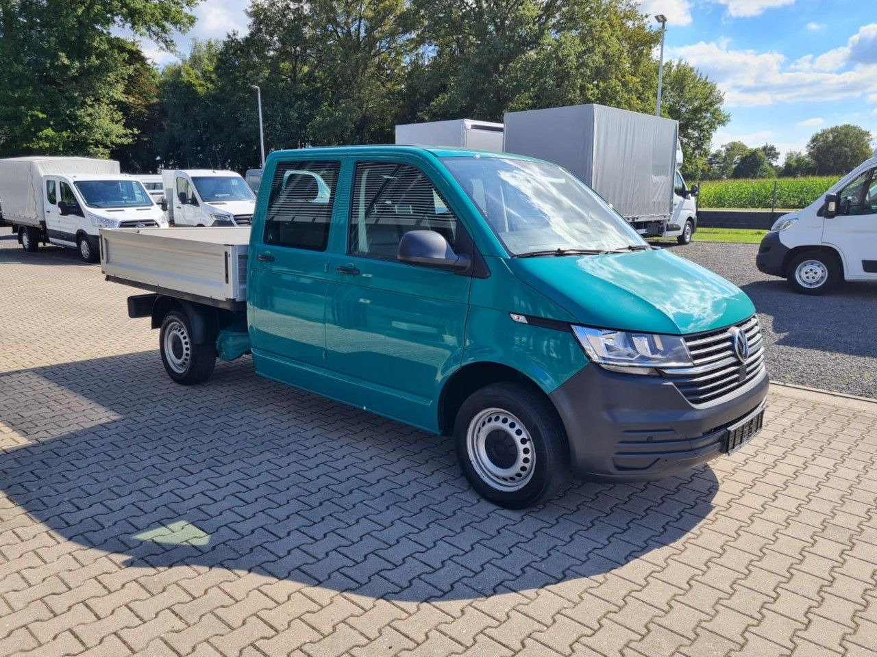 Volkswagen T6.1 Pritsche Doka 6-Sitze TDI AHK - شاحنة مفتوحة: صورة 3 Volkswagen T6.1 Pritsche Doka 6-Sitze TDI AHK - شاحنة مفتوحة: صورة 3