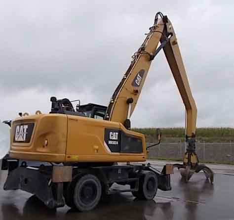 Caterpillar MH3024 – Material handler / Umschlagbagger - حفارة: صورة 1 Caterpillar MH3024 – Material handler / Umschlagbagger - حفارة: صورة 1