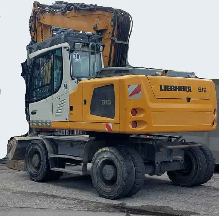 Liebherr A918 Litr. – mobile excavator / Mobilbagger - حفارة: صورة 1 Liebherr A918 Litr. – mobile excavator / Mobilbagger - حفارة: صورة 1