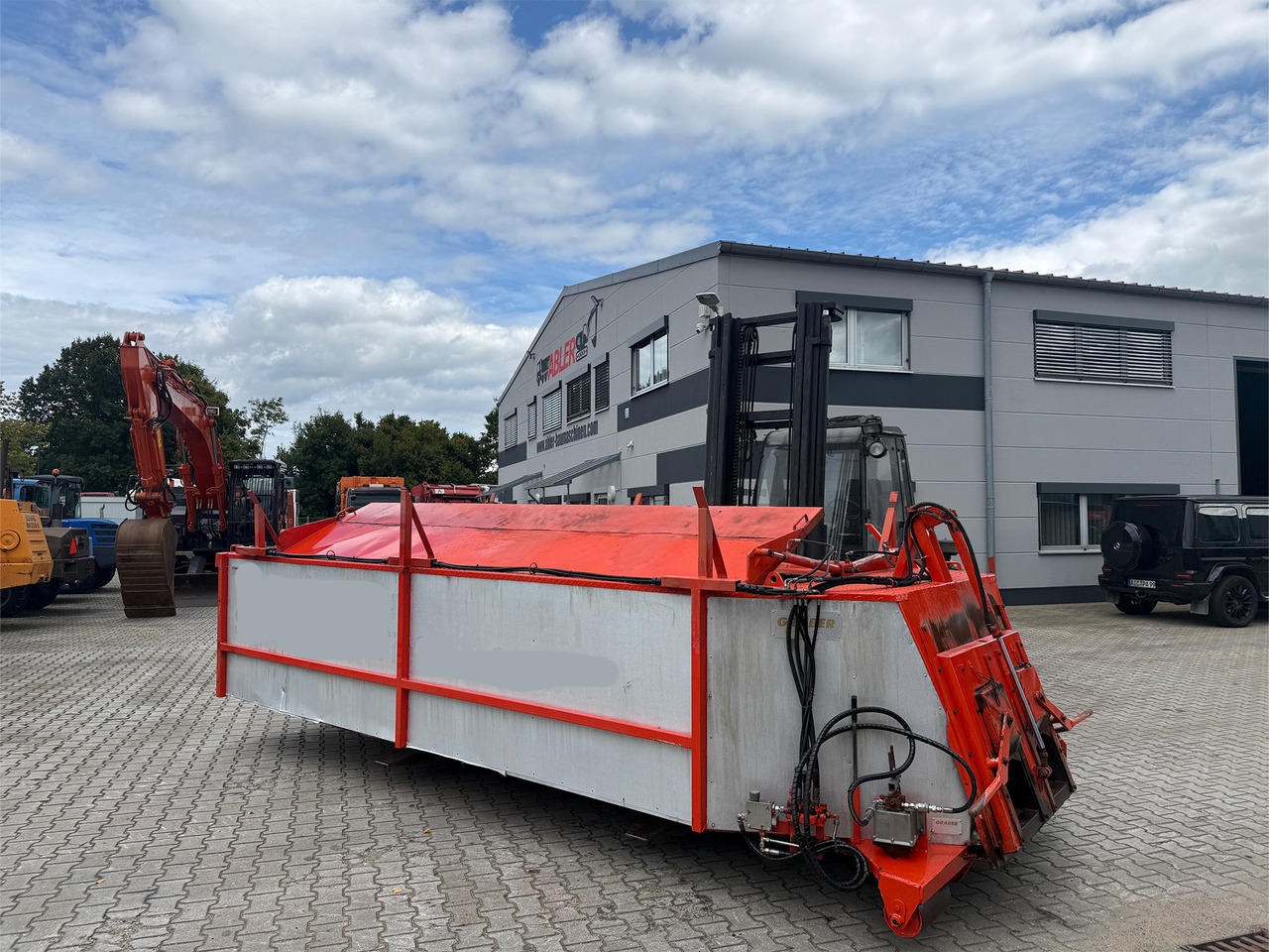 Graber ISOGRA Asphalt Thermo Container - صندوق مغلق/حاوية, آلة أسفلت: صورة 3 Graber ISOGRA Asphalt Thermo Container - صندوق مغلق/حاوية, آلة أسفلت: صورة 3