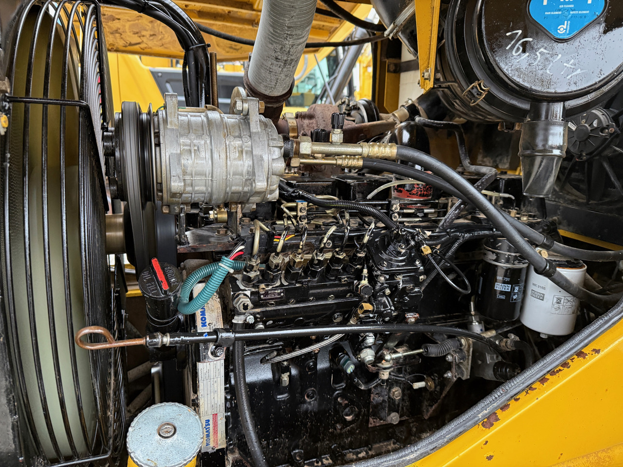 اللودر بعجل Komatsu Hanomag WA270-3 Radlader Klima: صورة 19