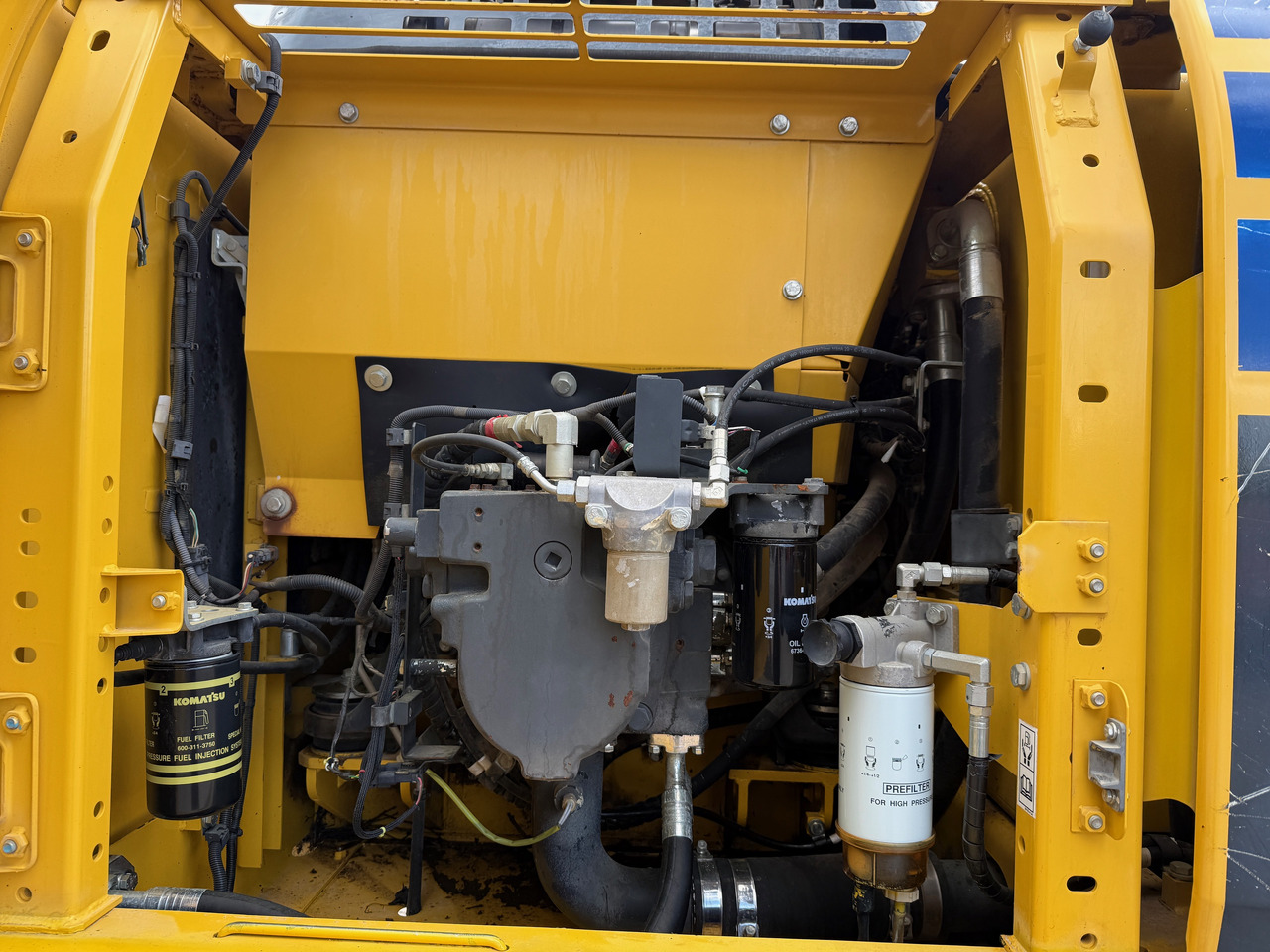 حفارة Komatsu PC210 LC-10 Kettenbagger MS21 Kamera: صورة 16
