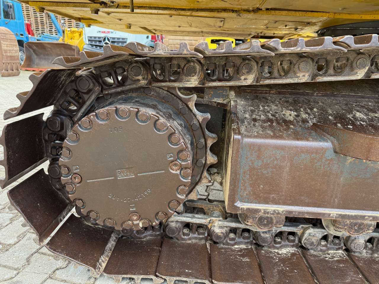 حفارة Komatsu PC210 LC-10 Kettenbagger MS21 Kamera: صورة 17