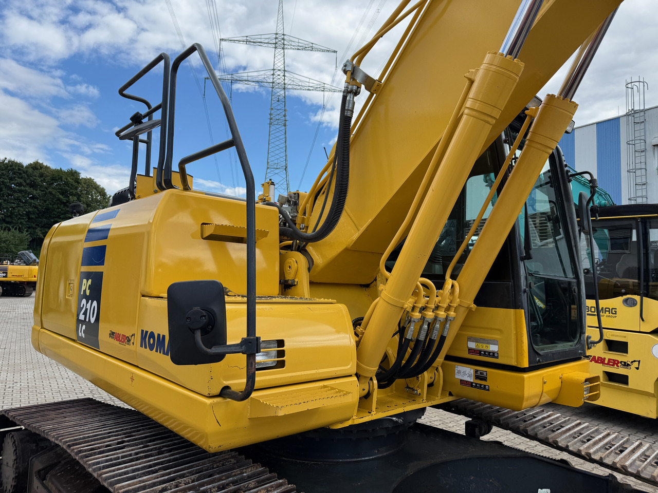 حفارة Komatsu PC210 LC-10 Kettenbagger MS21 Kamera: صورة 13