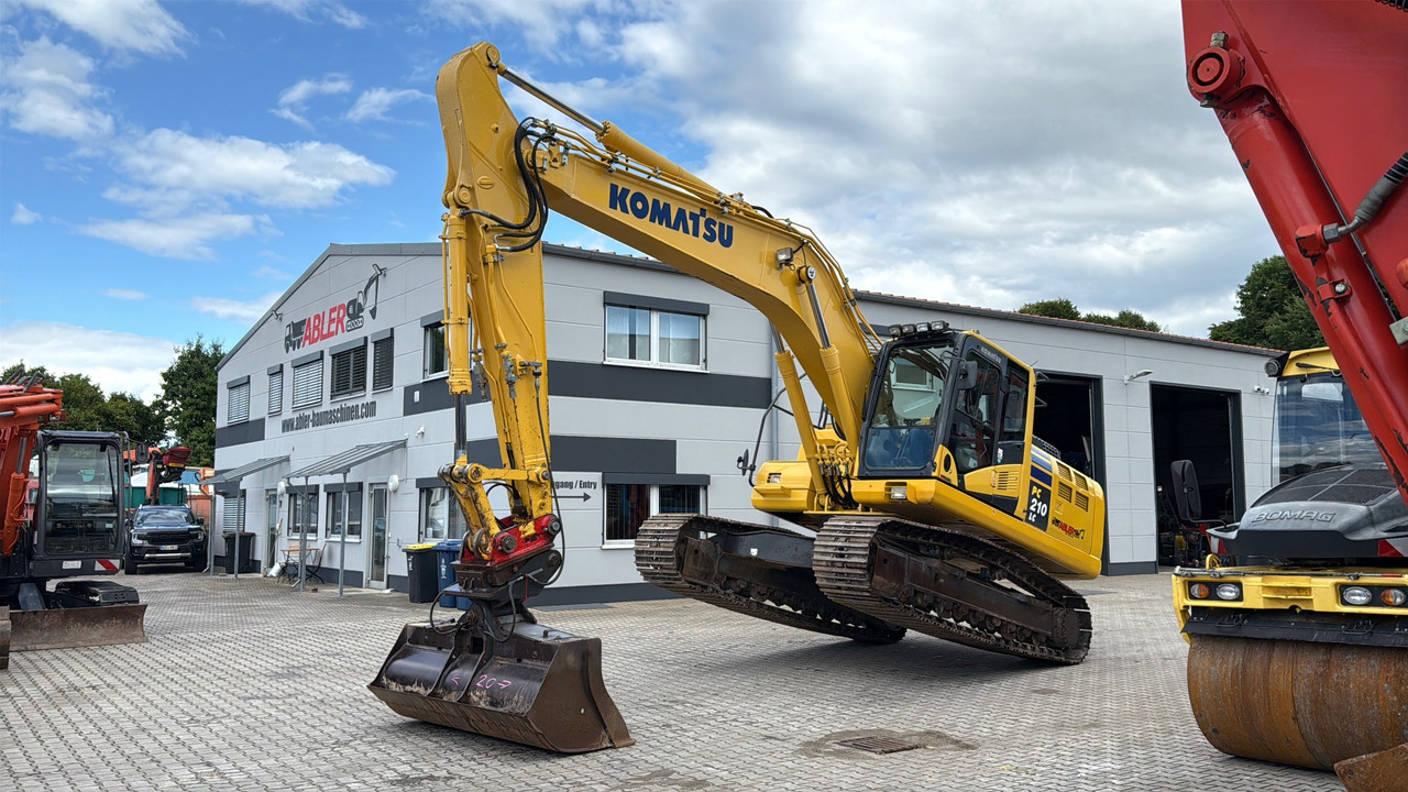 حفارة Komatsu PC210 LC-10 Kettenbagger MS21 Kamera: صورة 6