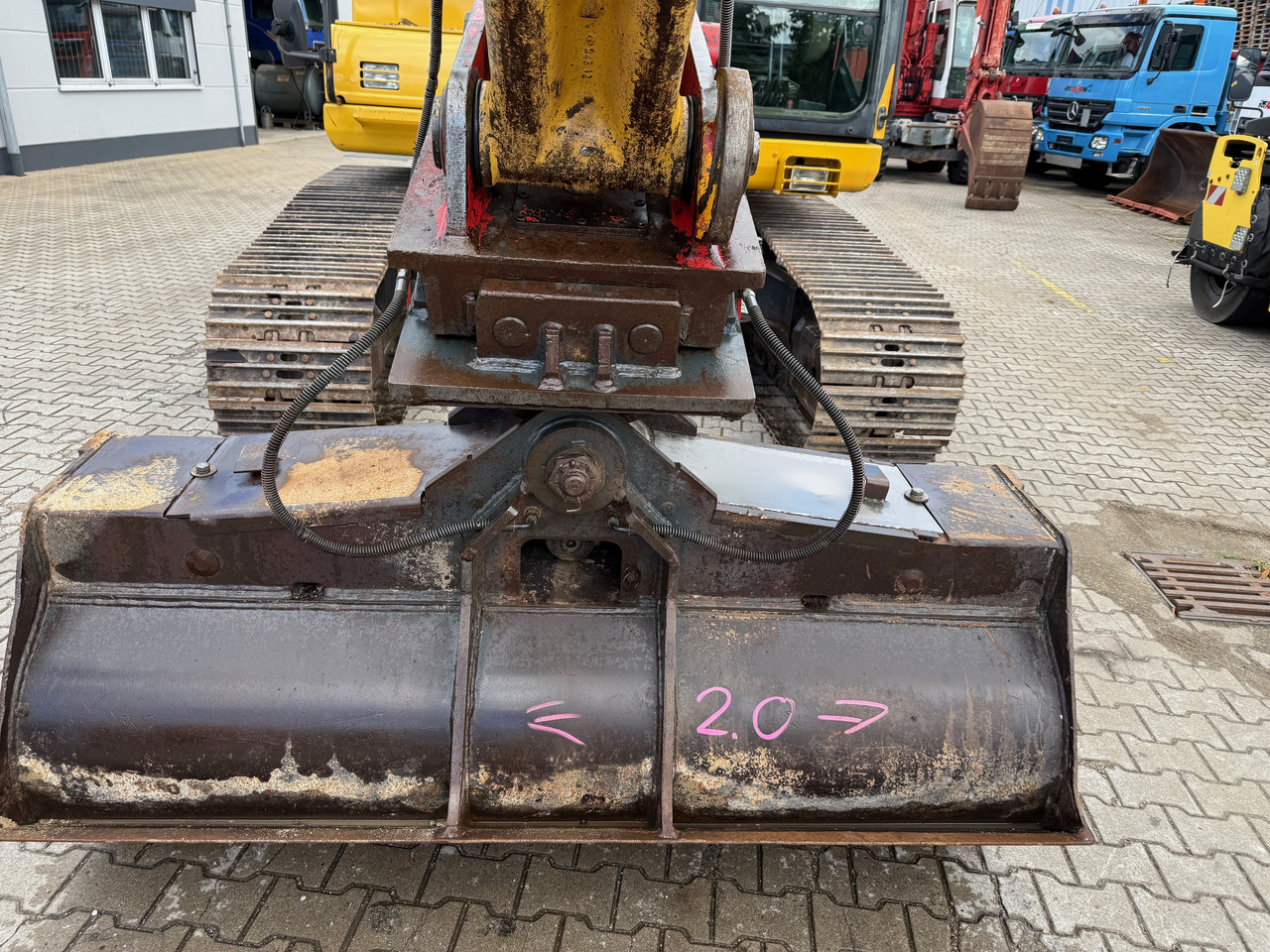 حفارة Komatsu PC210 LC-10 Kettenbagger MS21 Kamera: صورة 11