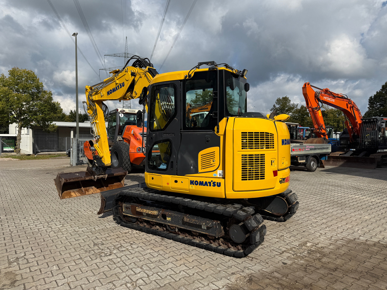Komatsu PC88 MR-11E0 Kompaktbagger Verstellausleger Powertilt - حفارة: صورة 3 Komatsu PC88 MR-11E0 Kompaktbagger Verstellausleger Powertilt - حفارة: صورة 3