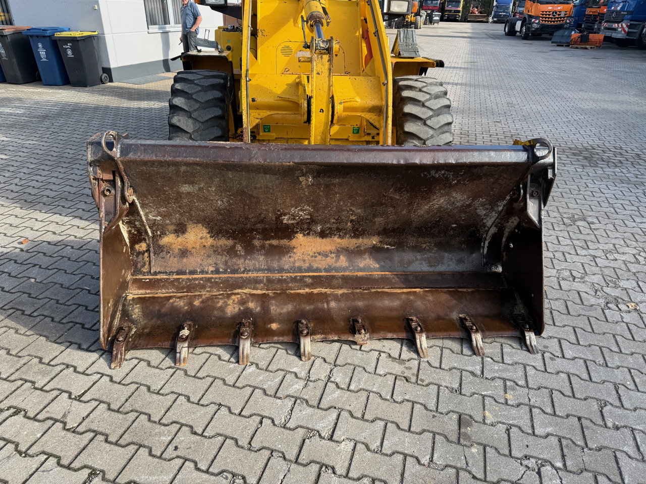 جرافة حفار Komatsu WB98A-2 Baggerlader SW: صورة 14