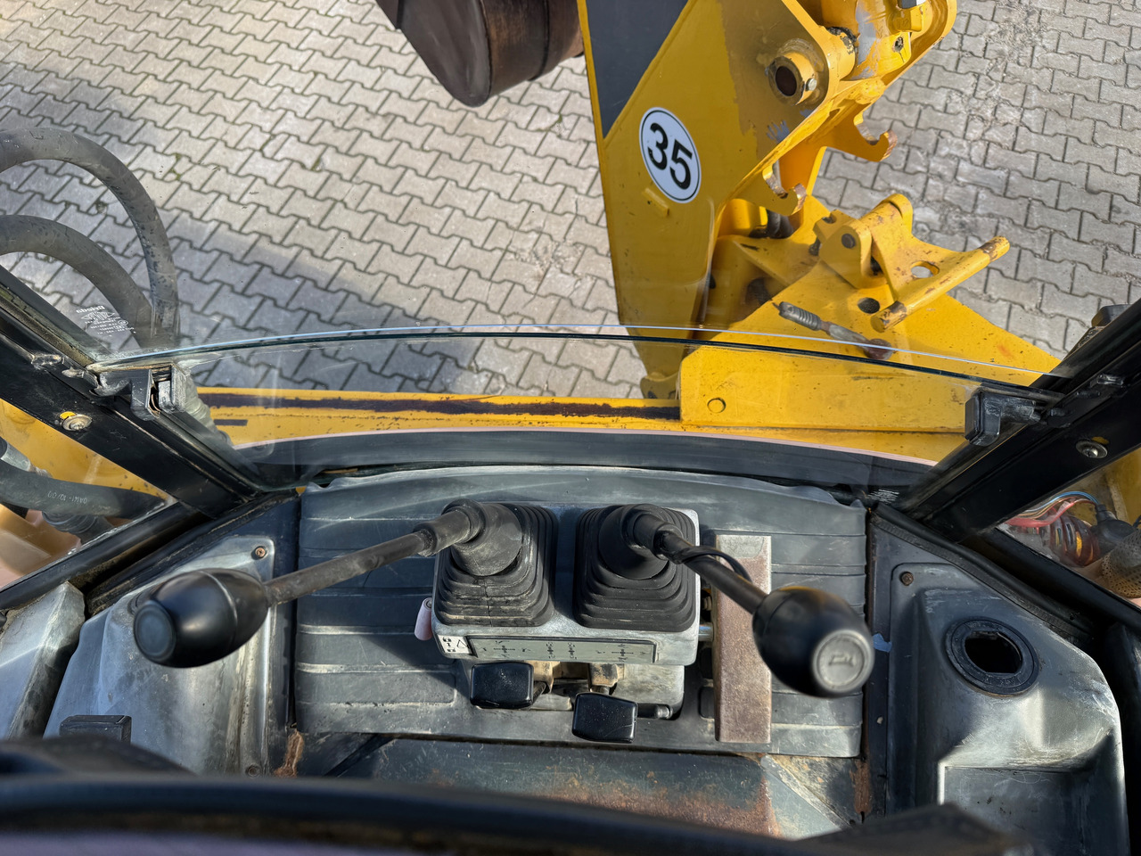 جرافة حفار Komatsu WB98A-2 Baggerlader SW: صورة 20