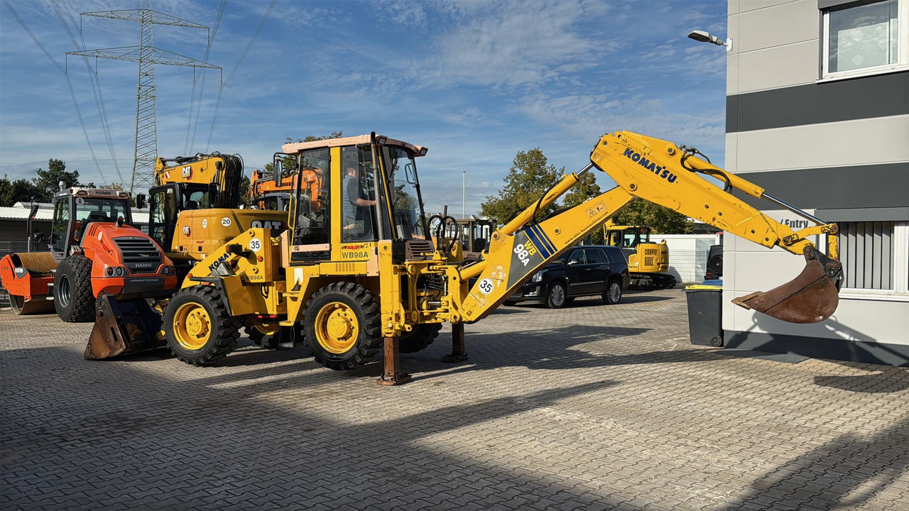 جرافة حفار Komatsu WB98A-2 Baggerlader SW: صورة 6