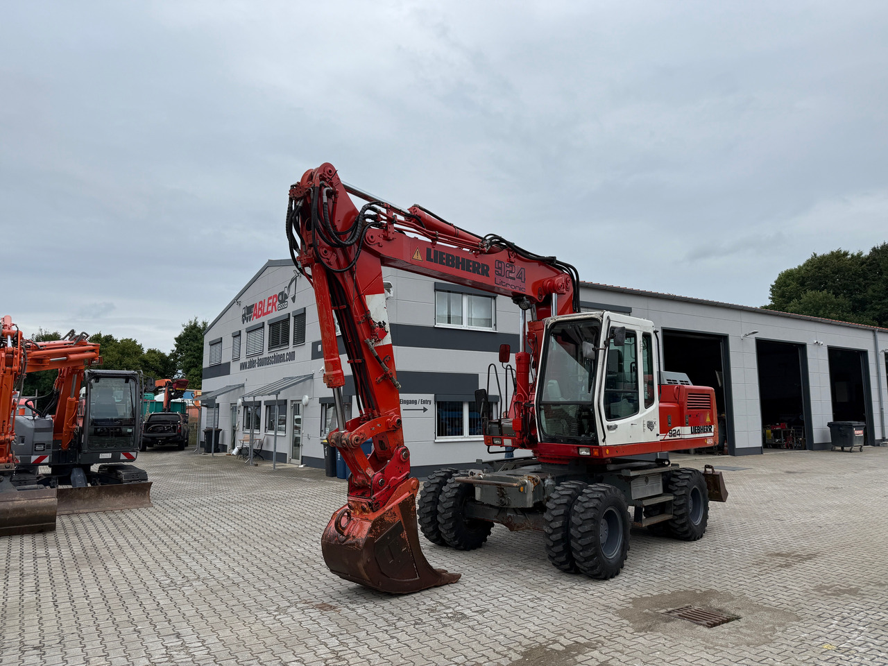 Liebherr A924 Litronic Mobilbagger MS21 + Klima - حفارة: صورة 2 Liebherr A924 Litronic Mobilbagger MS21 + Klima - حفارة: صورة 2