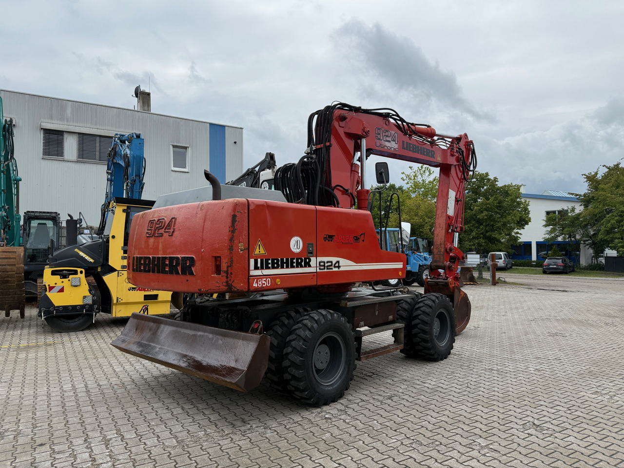 Liebherr A924 Litronic Mobilbagger MS21 + Klima - حفارة: صورة 4 Liebherr A924 Litronic Mobilbagger MS21 + Klima - حفارة: صورة 4